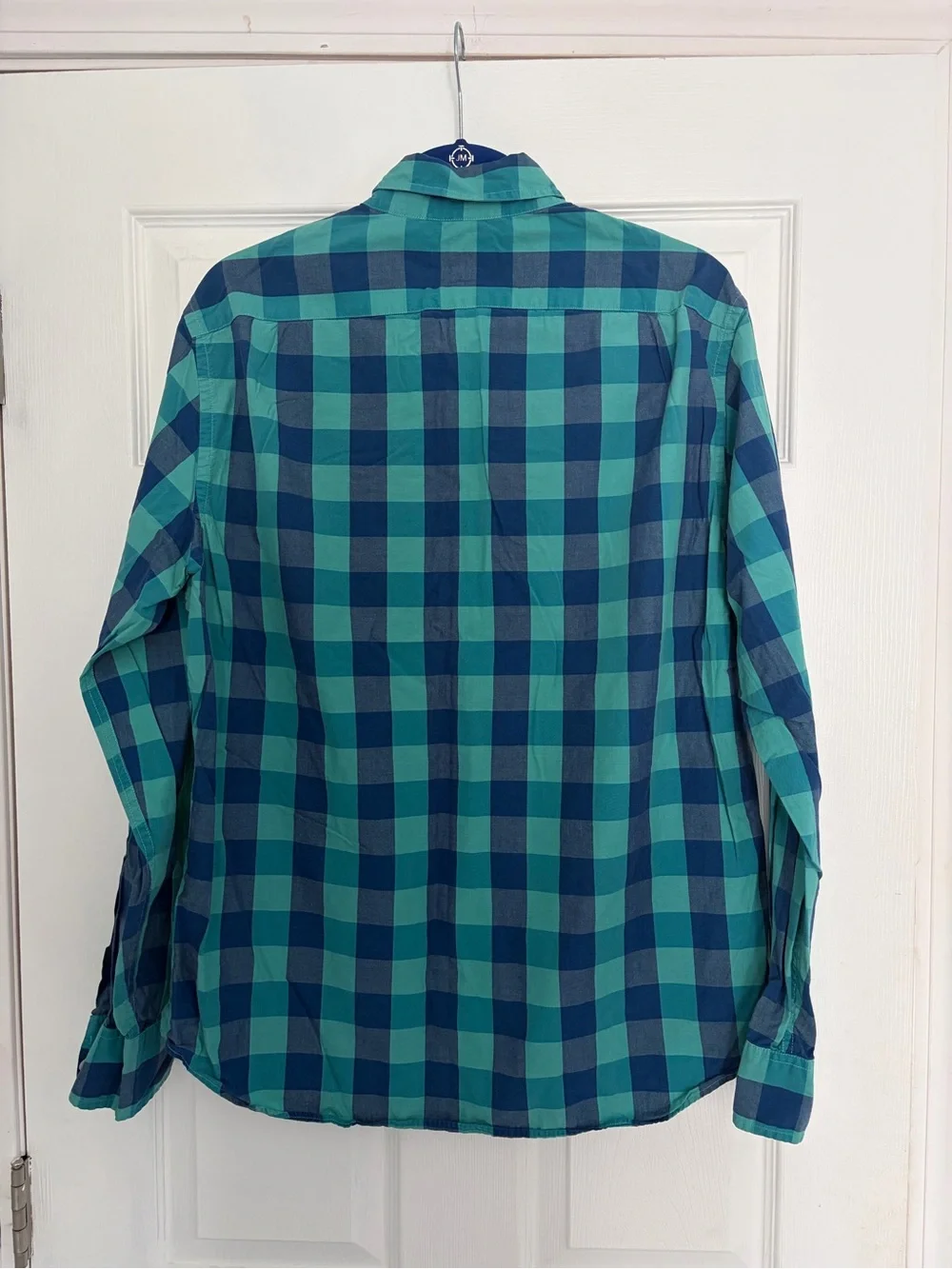 J. Crew Men’s Plaid Button-Down Shirt size L